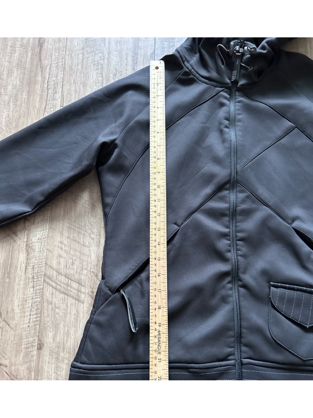 Salomon black softshell fitted ski snowboard winter snow jacket Women's neutral - Picture 2 of 10